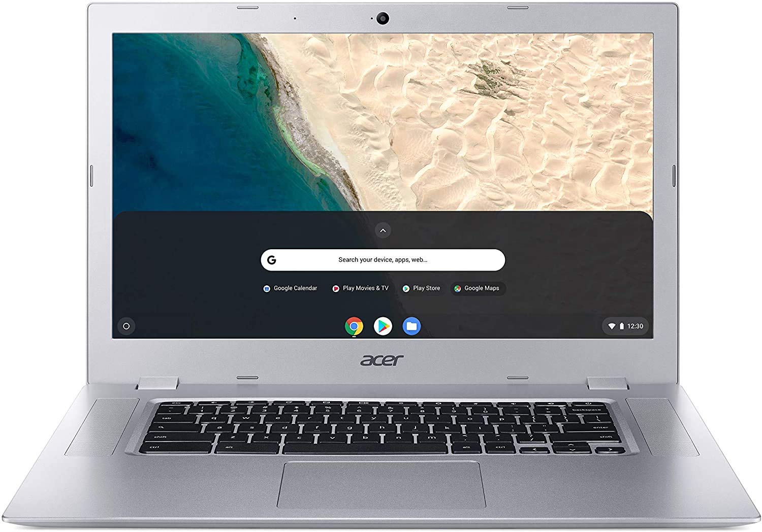 Acer Chromebook 315 CB315-2H - (AMD A6-9220C, 4GB RAM, 64GB eMMC, 15.6 inch Full HD display, Google Chrome, Silver)