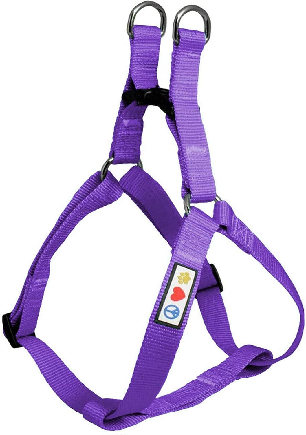 Pawtitas Value Bundle Set | Extra Small Dog Harness + Extra Small Dog Collar – Purple Set