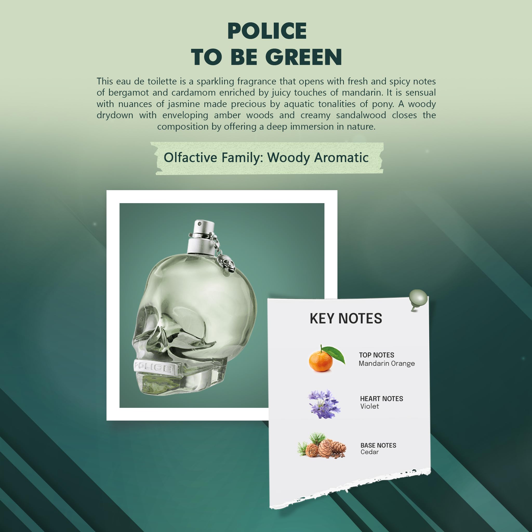 Police To Be Green 125ml EDT Spray