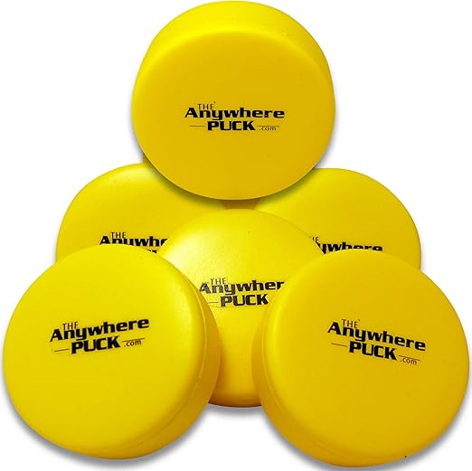 Nature Bound The Anywhere Puck Foam Hockey Training Puck (6 Pack with
