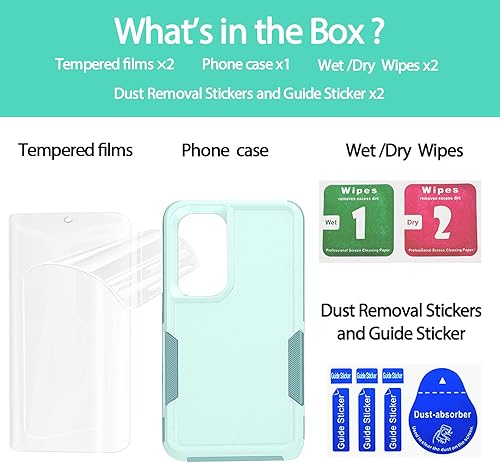 Miniatura 10 de Jeylly Funda para Samsung Galaxy S20 FE con protector de pantalla, grado militar, a prueba de golpes, protección de doble capa, anti arañazos, de