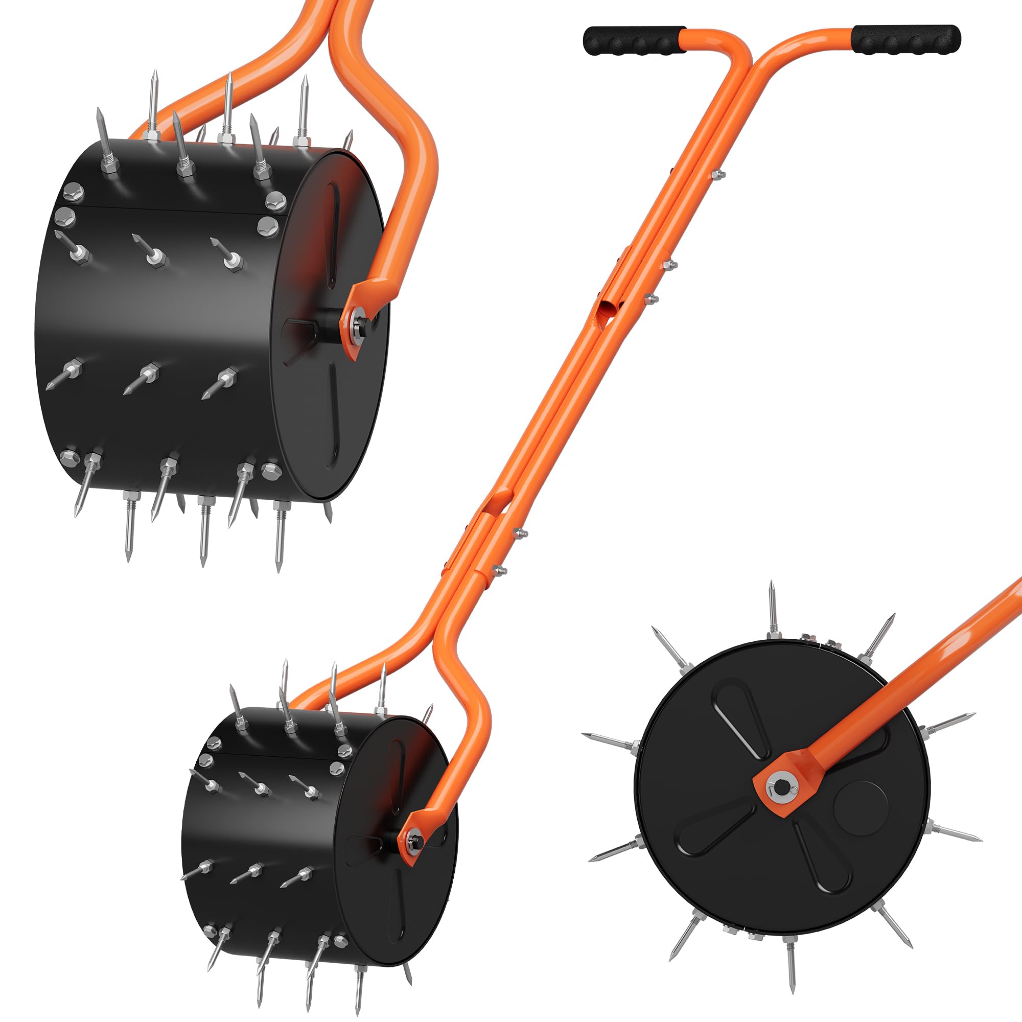 Walensee Rolling Lawn Aerator 30 Spikes