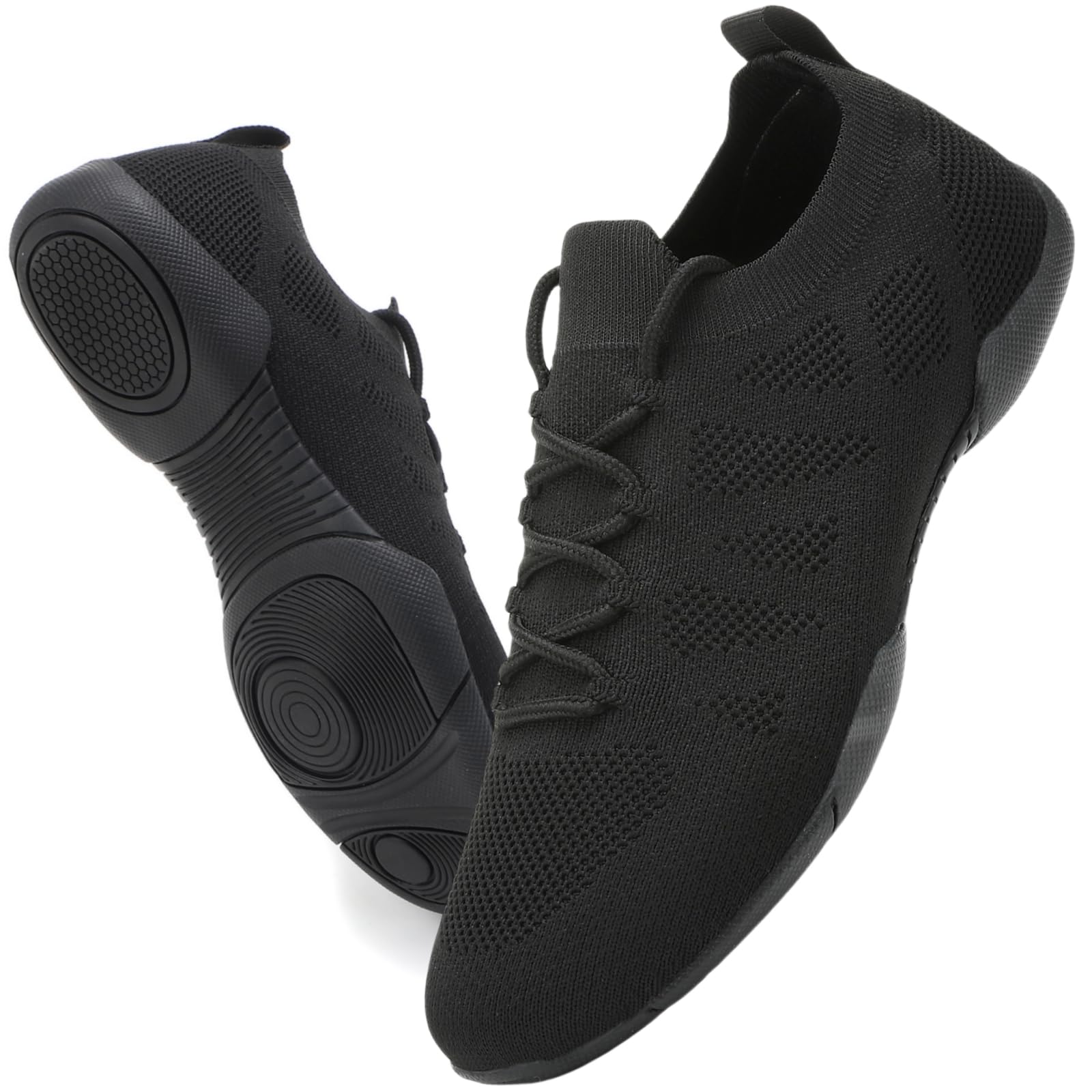 Kvwqoty Cheer Shoes Girls Cheerleading Cheerleader Dance Flexible Gymnastic Athletic Training Tennis Sneakers Women Adult Youth Kid