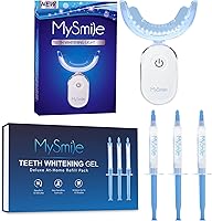 Vista 1 de MySmile Luz de blanqueamiento de dientes,Paquete de recarga de gel blanqueador de dientes no sensibles,Tratamiento de 10 minutos Productos