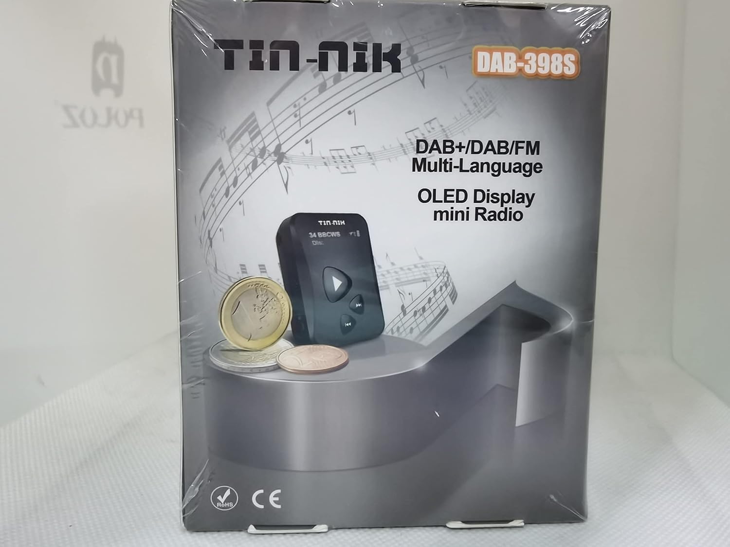 TinNik DAB398S Portable Digital Radio with OLED Philippines Ubuy