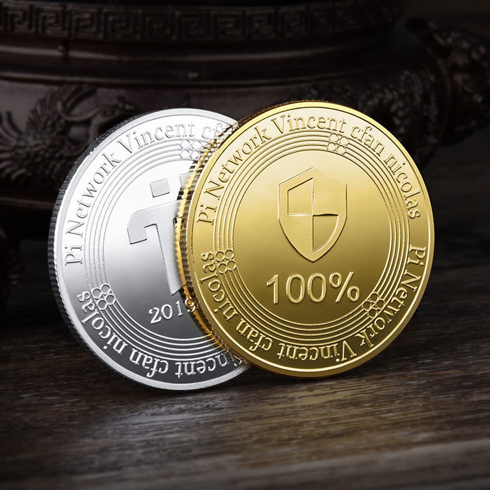 Amazon.com: SHANGMAOYO Pi Network-Conmemorative Coin Pi Coin Payment Moneda  digital cifrada Moneda conmemorativa, el valor de una colección muy  conmemorativa : Arte Coleccionable y Bellas Artes