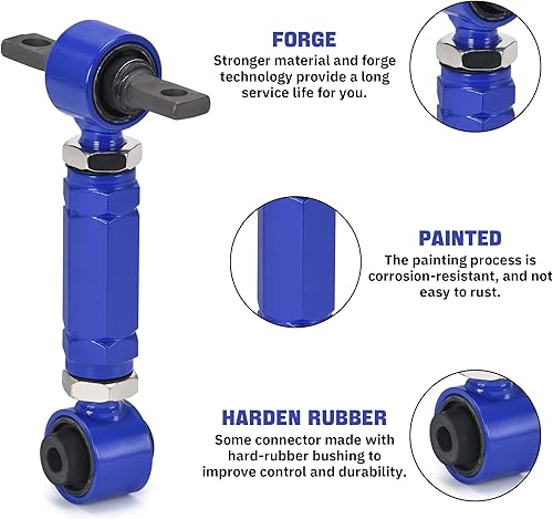 Miniatura 2 de Integra EG - Brazo de control ajustable compatible con Honda Civic 92-00 (azul)