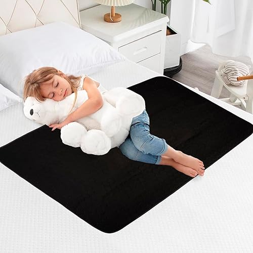 Miniatura 2 de Almohadillas de cama lavables e impermeables para portabrocas para incontinencia, 35 x 60 pulgadas, reutilizables, almohadillas para incontinencia