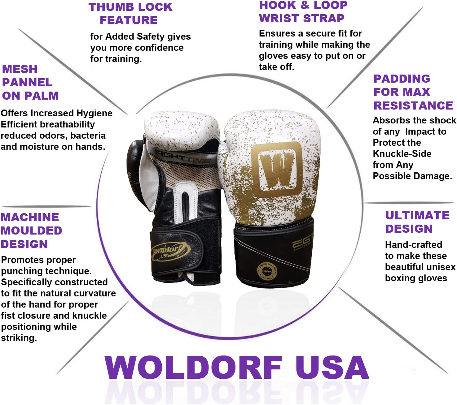 Boxing Gloves Muay Thai Training Cow Hide Top Leather Sparring, Pro Punching Heavy Bag Mitts Kickboxing, Fighting Gloves, Grappling Gloves