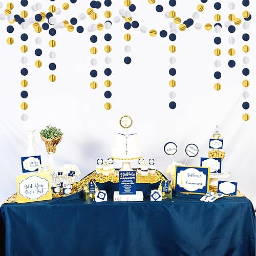 Miniatura 48 de Guirnalda de papel para decoración de fiesta de otoño beige, naranja y rosa, 39 pies, 3D de otoño, bohemio, colgante, para Acción de Gracias