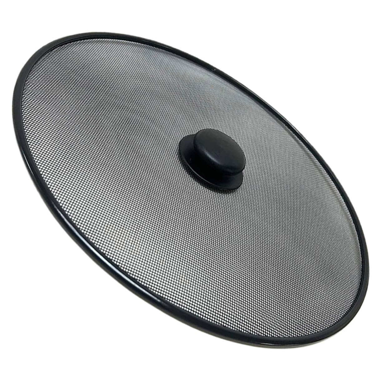 BESPORTBLE Splatter Shield Pot Lids Splatter Guard for Stove Top Frame Fry Pan Splatter Screen Grease Screen Bacon Splash Screen for Frying Pan Enucleated Ceramics Stainless Steel