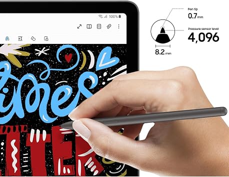 Galaxy Tab S9 FE S Pen for Samsung Galaxy Tab S9 FE S9 FE Plus Stylus Pen Replacement + Free 5 Tips for Samsung Galaxy Tab S9 FE Stylus S Pen (Lavender)