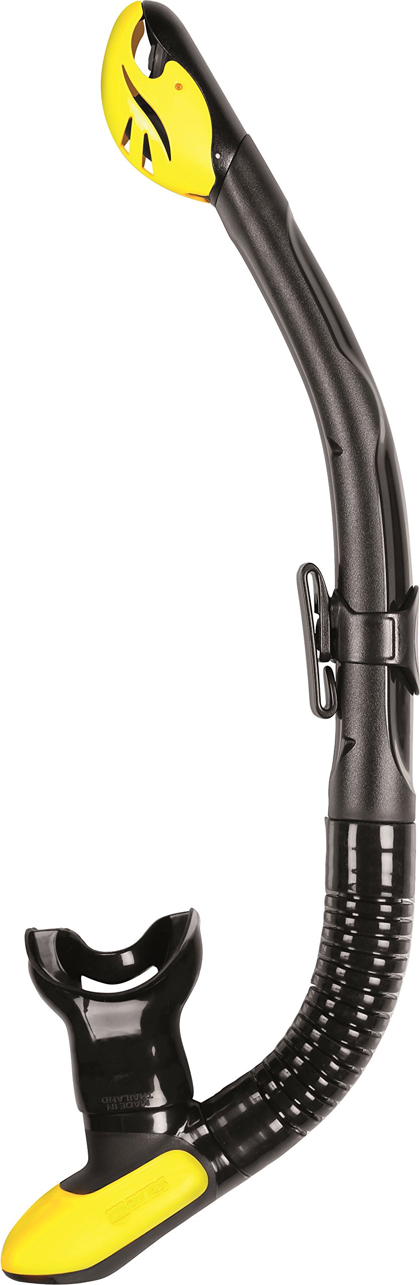 Conjunto de buceo Mares X-Vision Liquidskin Ergo Dry, negro y amarillo