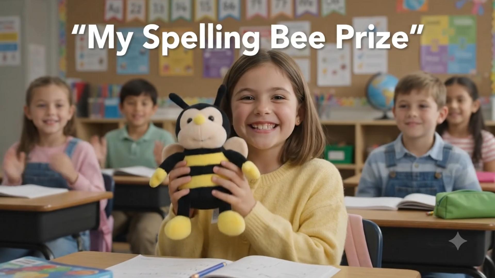 Amazon.com: Plush Nana The Bee with Smile Face and Yellow Wings