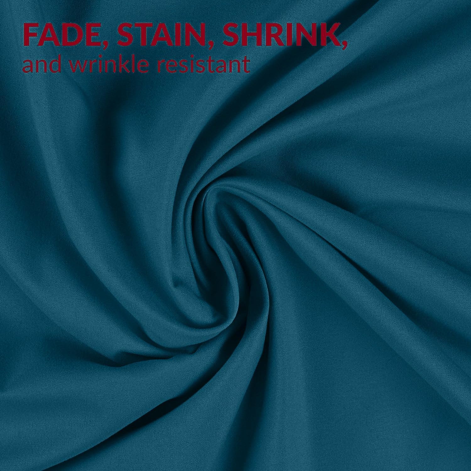 Mellanni Pillow Cases - Luxury, Extra Soft, Cooling Pillow Covers - 2 PC Iconic Collection Pillowcases - Envelope Closure (King 20" x 40", Teal) - Image 8