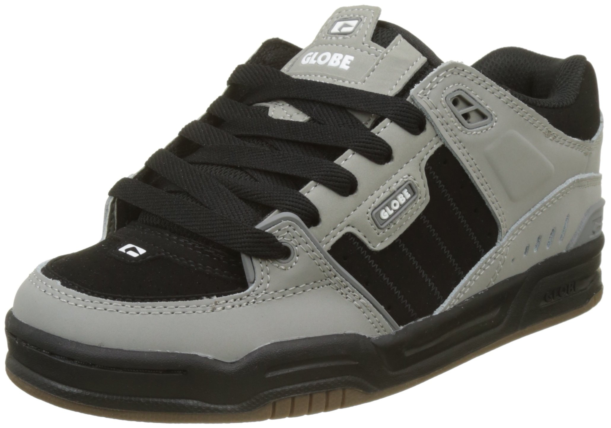 Globe Fusion, Men's Skateboard Shoe, Grey Drizzle Grey Black 0, 8.5 UK