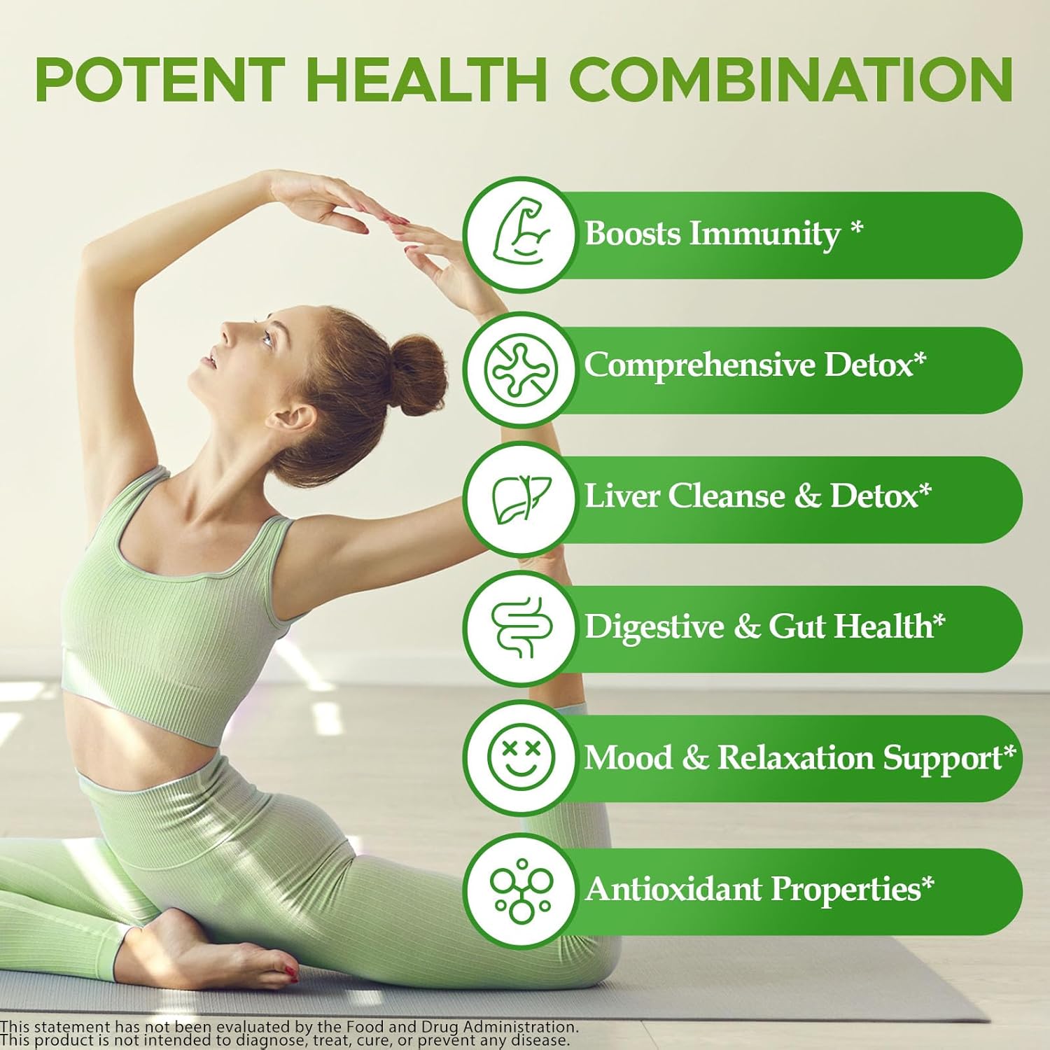 17-in-1 Soursop Detox Liquid Drop, 1900MG Soursop Bitters Liquid with Activated Charcoal, Zeolite & Bentonite Clay, Chlorella, Prebiotics for Toxin Detox Cleanse Immune Boost - Image 3