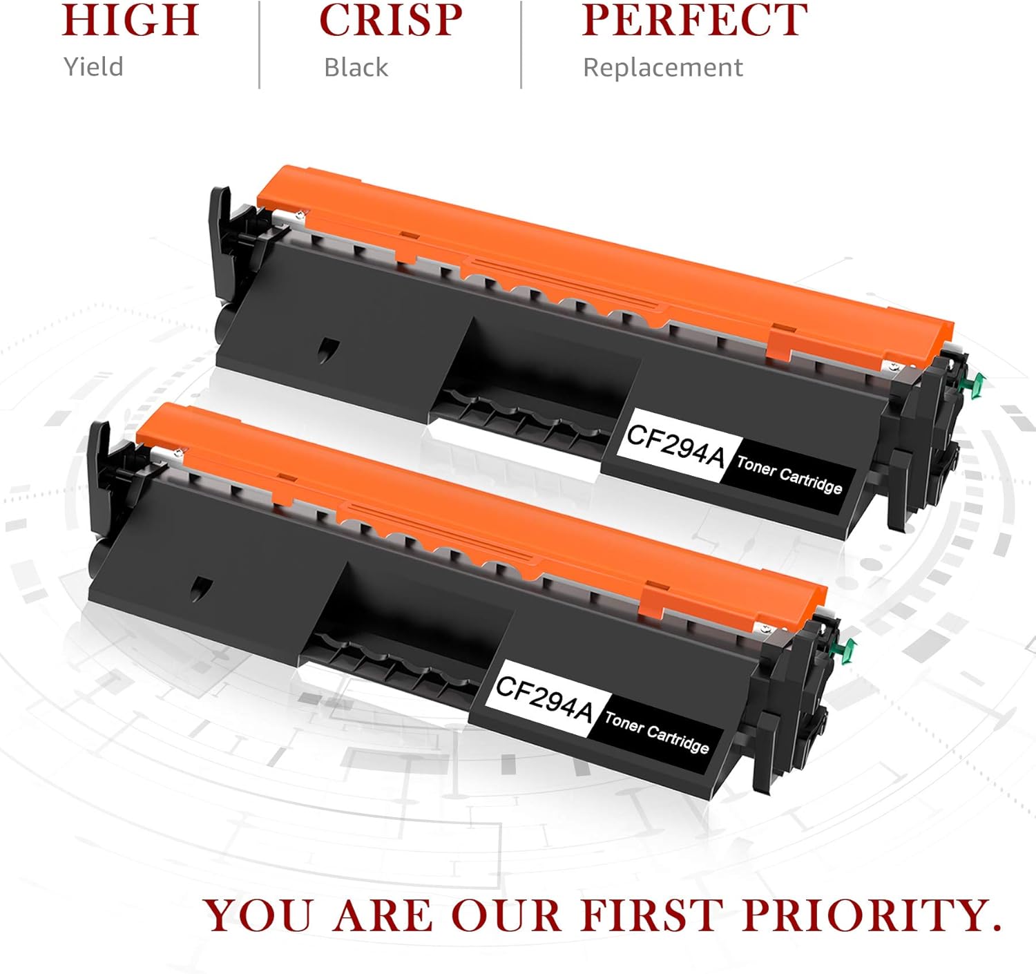 Limited Discount Toner Kingdom Compatible Toner Cartridge Replacement for HP 94A CF294A to Use with HP M118dw MFP M148dw M148fdw M149fdw M148 M118 M149 Toner Printer (Black, 2 Pack)