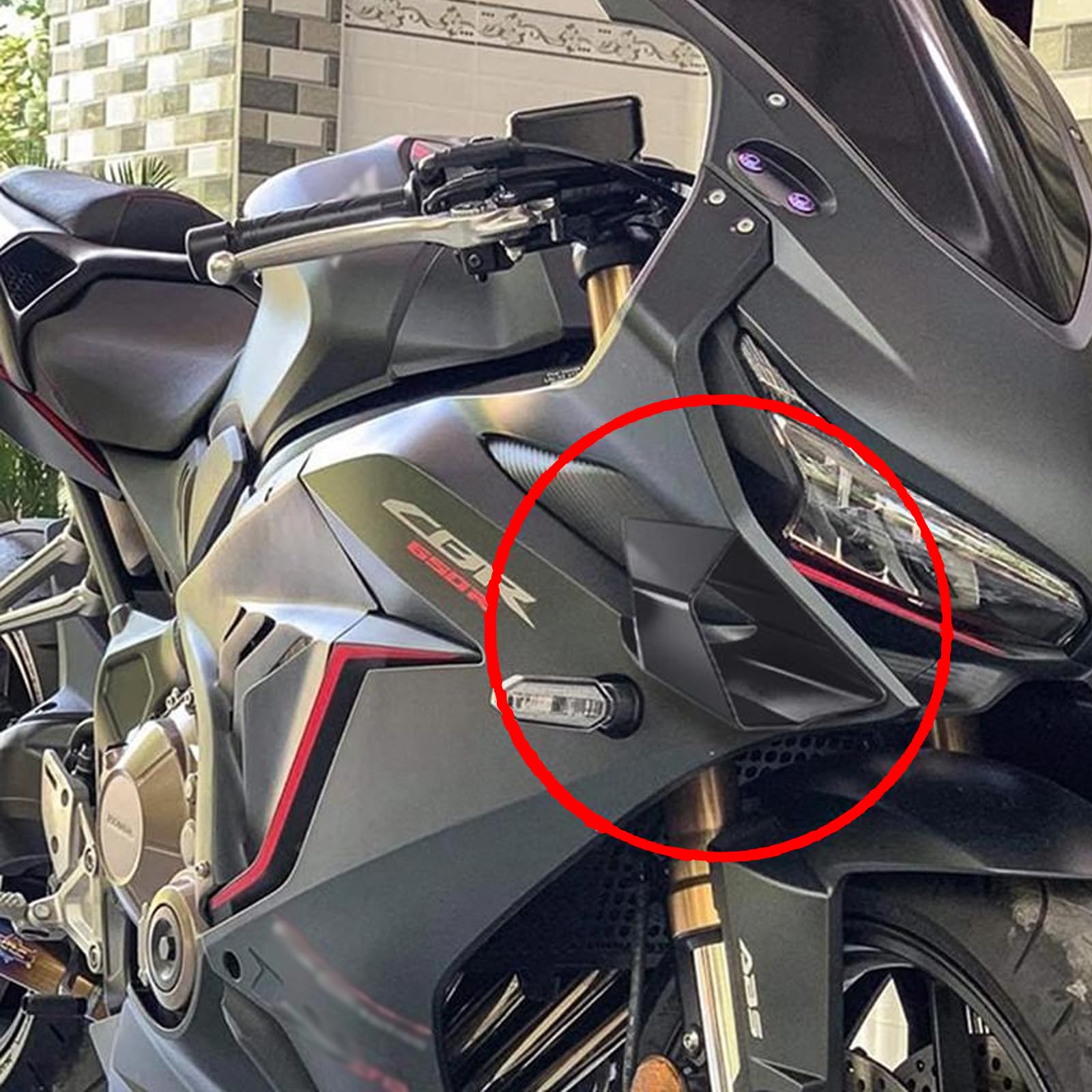 Amazon | HUANGCJCJ FOR CB650R CBR650R 2024 スポイラー