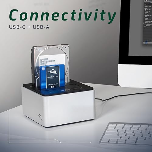 Miniatura 5 de OWC Drive Dock Solución de bahía de unidad dual USB-C, USB 3.1 Gen 2, para Mac y PC, (OWCTCDRVDCK)