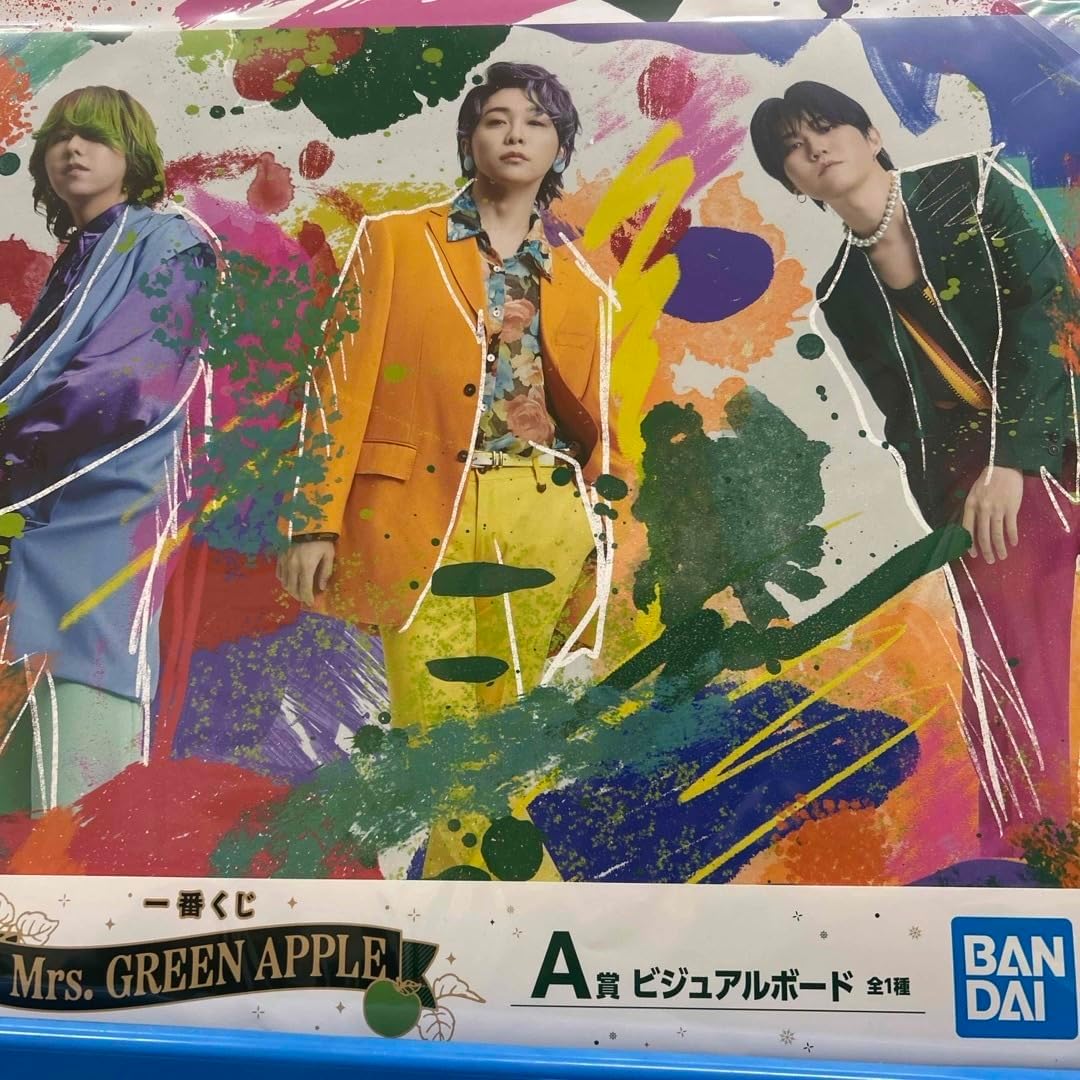 一番くじ Mrs. GREEN APPLE A賞 ビジュアルボード ミセス M10
