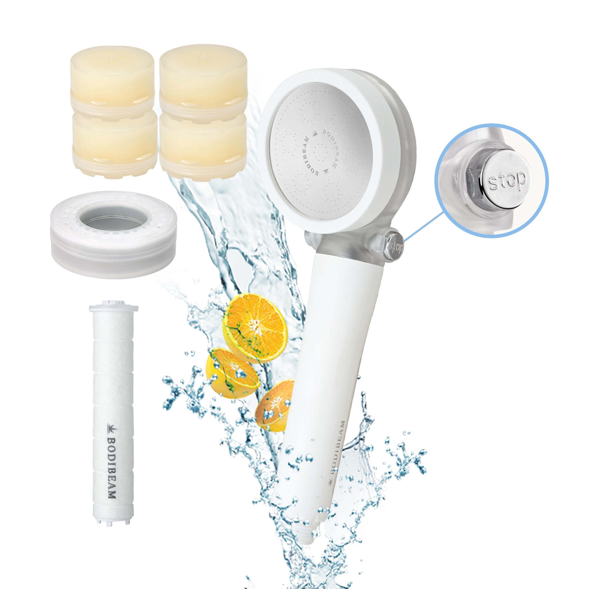 Korean Shower Head, Vitamin C Shower Head, Set, Skincare Filter, Shower Filter, Made in Korea