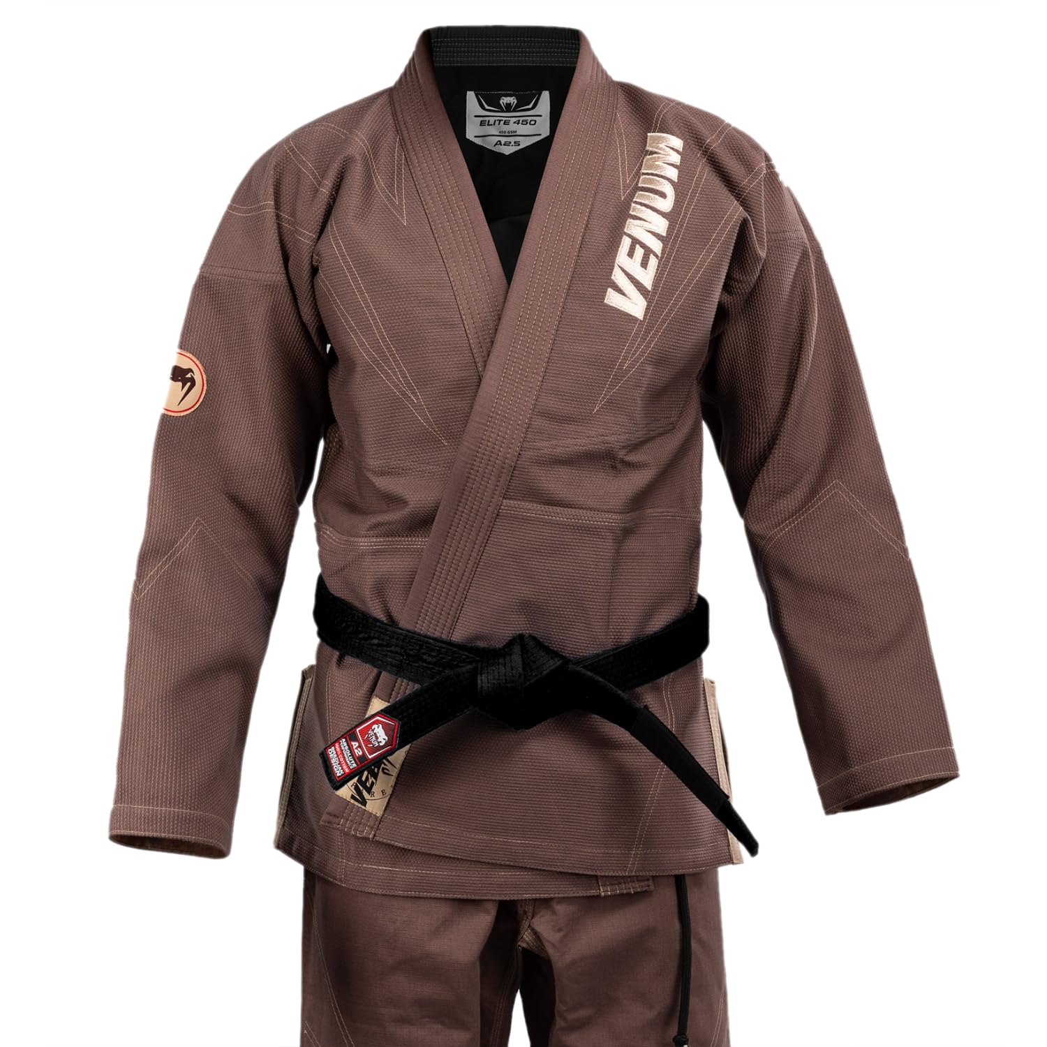 Venum Elite 5.0-450 - Brazylijski Jiu Jitsu Gi - Chocolate Brown - A2