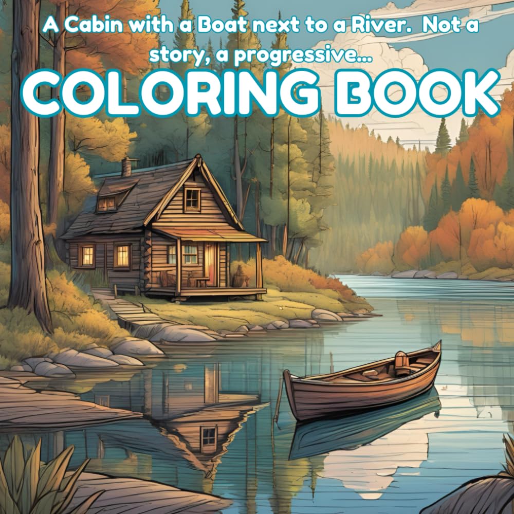 Relax in Nature: Coloring Book for Peace and Fulfillment: Spend Time in Nature to Reduce Stress, Improve Mood, and Boost Overall Wellbeing