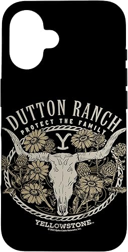 Vista 76 de Funda para iPhone 11 Yellowstone Dutton Ranch Steer Logo