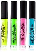 Vista 5 de The Dreidel Company Brillo labial que brilla en la oscuridad, 4 barras de colores surtidos, 4.25 pulgadas