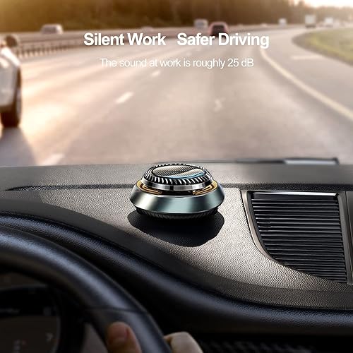 Miniatura 6 de Energía solarDifusores de aceites esenciales para automóvil, difusor de ambientadores de automóvil, difusor de aceites esenciales de aromaterapia