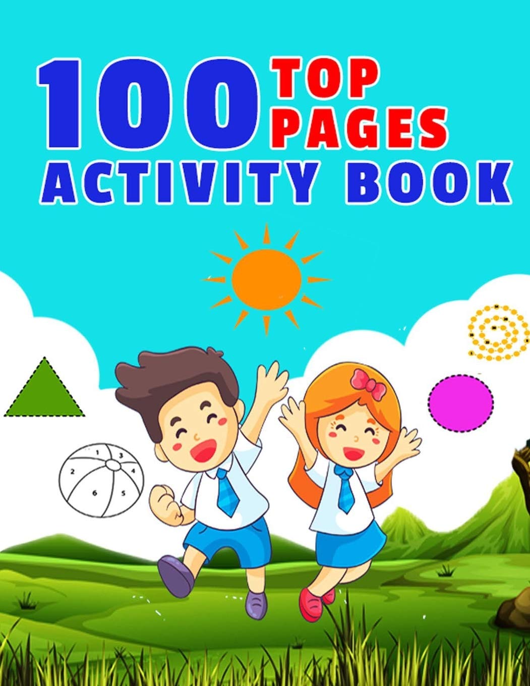 Buy Top 100 Pages Activity Book 100 Various Activities for Children