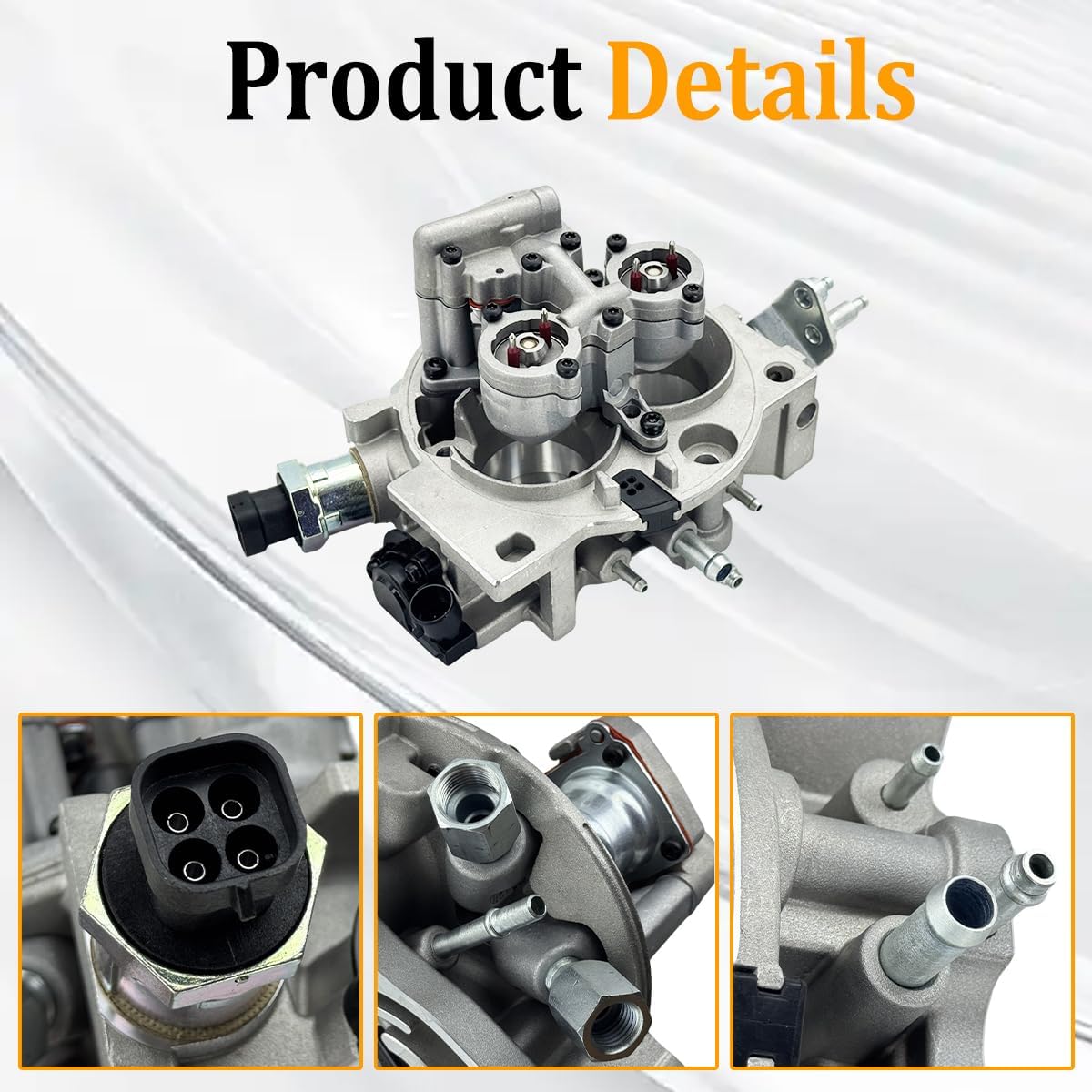 17093030 Throttle Body Injection Assembly Compatible with GMC 5.7L C1500 C2500 K1500 K2500 Suburban Tahoe Yukon 1993-1995, for 1993-1995 Chevy Blazer Tahoe, Replaces 5235206, 17087020