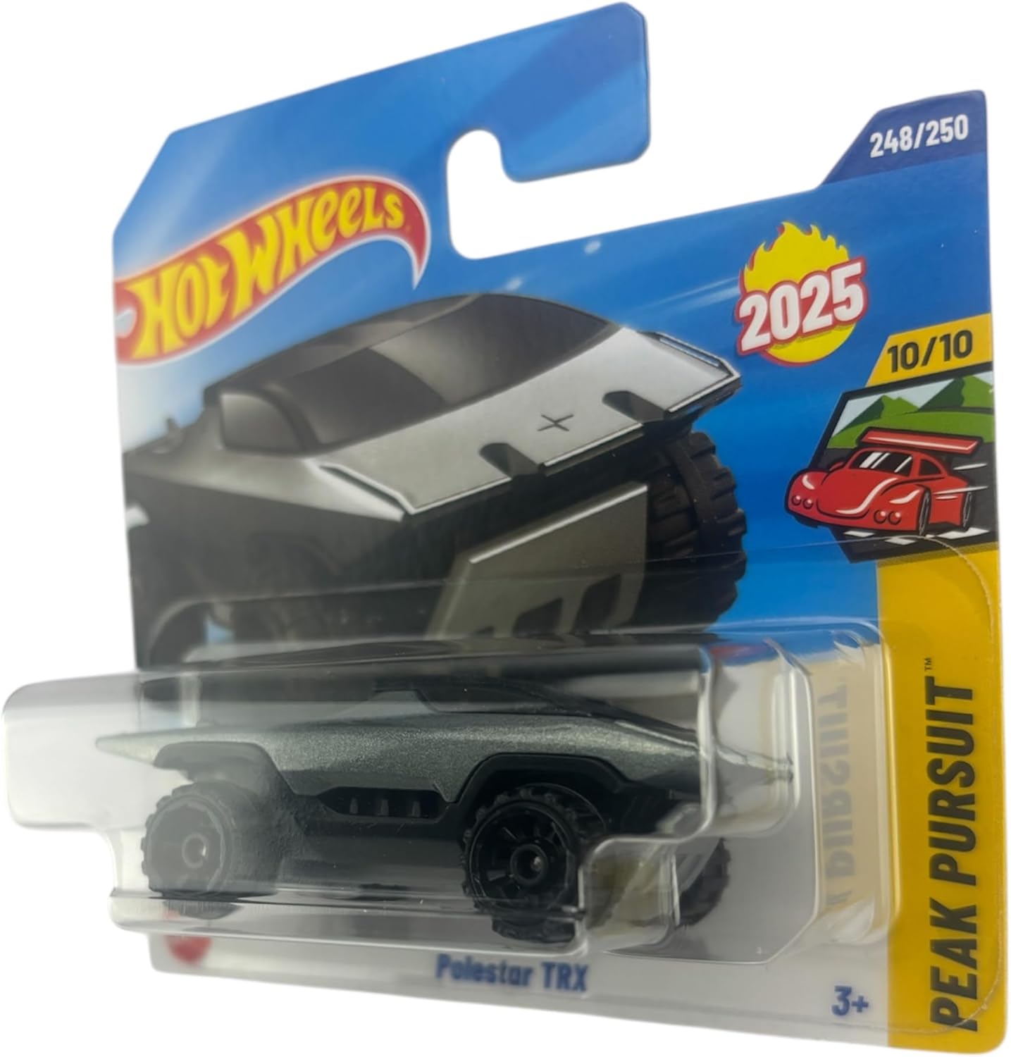 Hot Wheels Polestar TRX [Silver] Peak Pursuit 10/10, 248/250, New for 2025! 1:64 Scale Diecast Vehicle