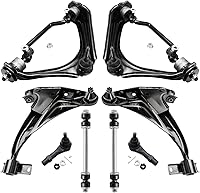 Vista 1308 de Detroit Axle - Kit de suspensión frontal de 8 piezas para Dodge Journey 2009-2015, 2 brazos de control inferiores, 2 rótulas, 2 varillas