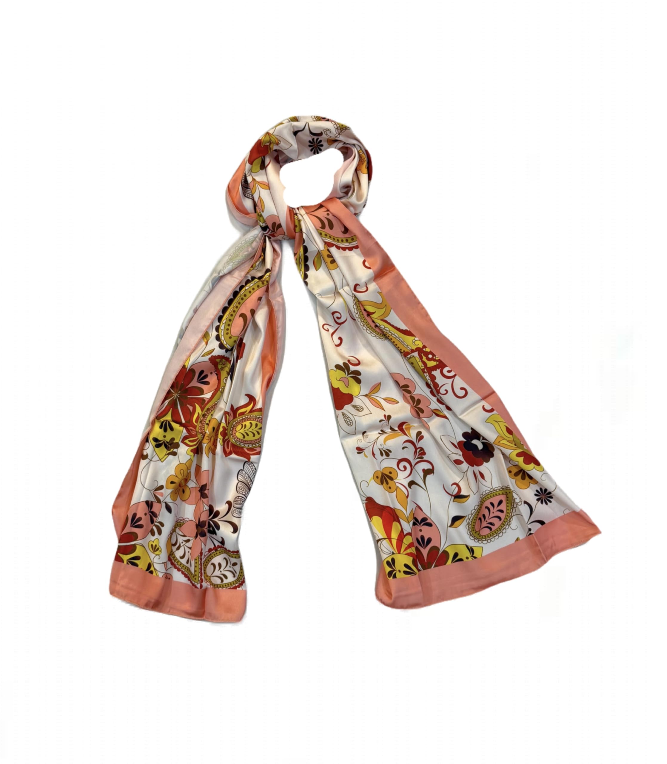 Reema Prints Fancy Digital Silk Satin Stole (65X180cm)-image-7