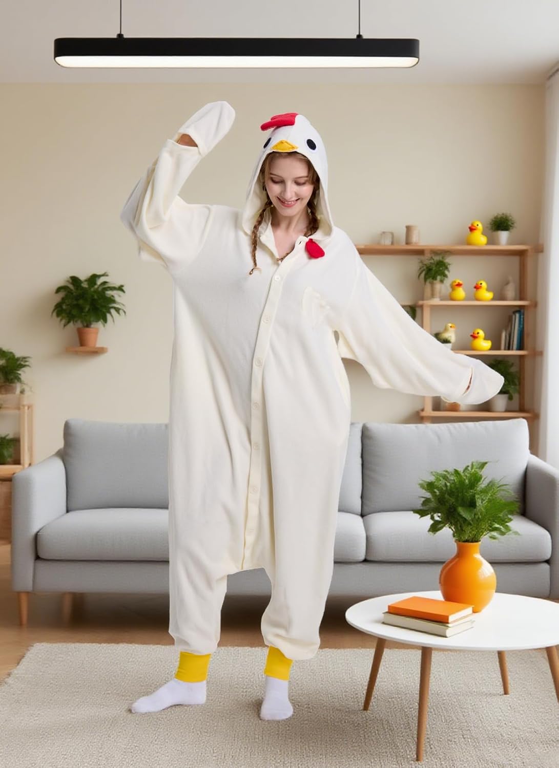 Animal Onesie Pajamas for Adults Halloween costumes Cosplay Homewear Sleepwear Cosplay Parties - Image 3