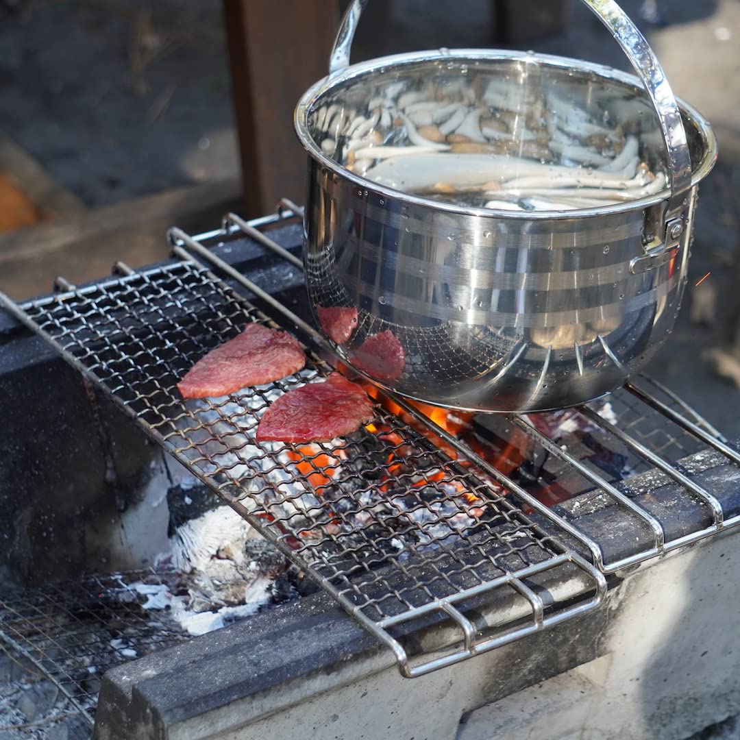 Amazon | NANGOGEAR（南湖 キャンプ ギア） 焚き火 ロストル 360mm