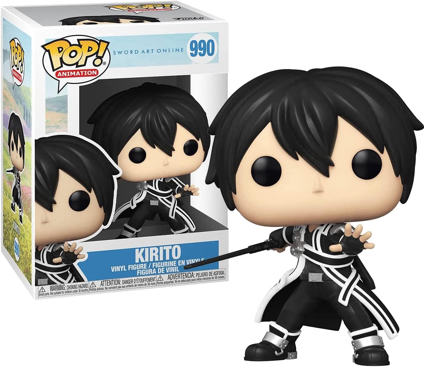 POP Animation: Sword Art Online - Kirito, Multicolor, 3.75 inches