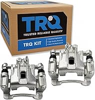 Vista 1 de TRQ Juego de pinzas de freno trasero compatible con Hyundai Tucson 2010-2015 Kia Sportage 2011-2016