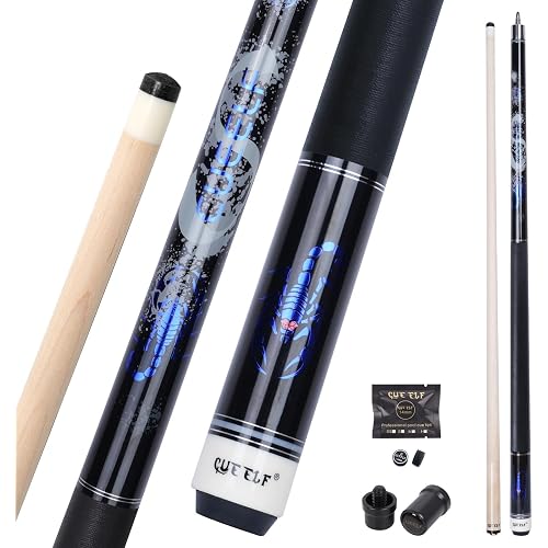 CUEELF Scorpion Pool Cue Pro Taper Low Deflection Shaft 12.5mm Tip