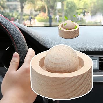 Wood Oil Diffuser Air Purification Desktop Decor