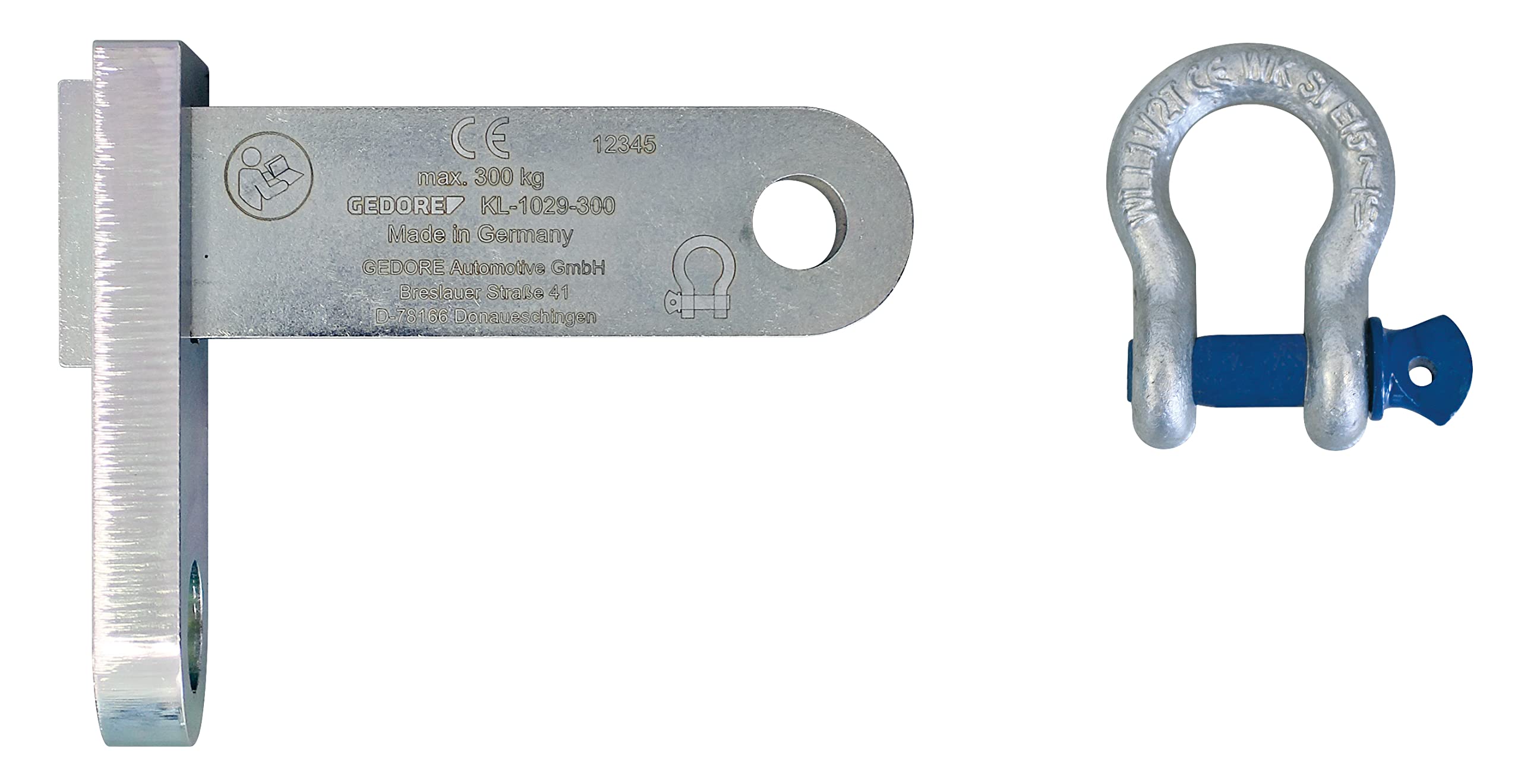 GEDORE Automotive KL-1029-300 narzędzie do podnoszenia piast kół, bezstopniowe, uniwersalne, długość 148 mm, specjalne narzędzie,