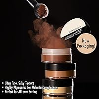 Vista 2 de Black Radiance True Complexion - Polvo de ajuste suelto, Cocoa Kisses, 0.64 onzas (el embalaje puede variar)