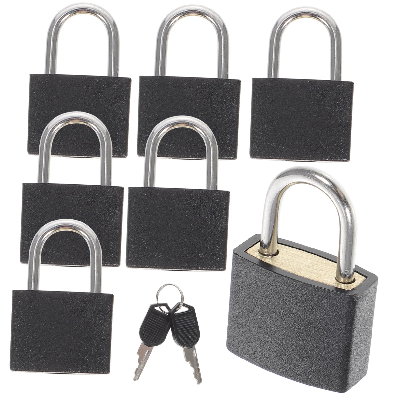 SOIMISS 28piezas Candados De Equipaje Con Llaves Para Gimnasio y Taquillas Seguridad Para Maletas y Mochilas