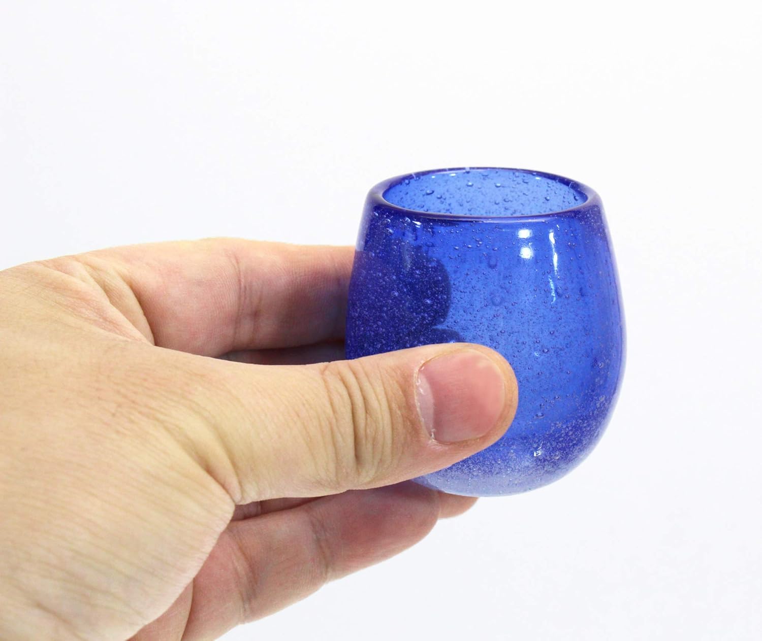 キャッスルエンタープライズ(Castle Enterprise) インスタ映えする 南国 泡たる グラス（小）青２