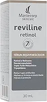 Mantecorp - Sérum Rejuvenescedor Reviline Retinol - Retinol e Retinoato Nanoencapsulados e Triplo Ácido Hialurônico - Renovação e Firmeza da Pele - 30ml