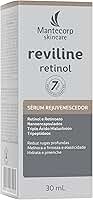 Mantecorp - Sérum Rejuvenescedor Reviline Retinol - Retinol e Retinoato Nanoencapsulados e Triplo Ácido Hialurônico - Renovação e Firmeza da Pele - 30ml