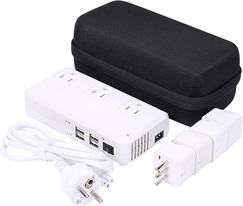 Miniatura 8 de khanka Funda para adaptador de viaje universal BESTEK de 220 V a 110 V, llave de alimentaciónALLWEIFOVAL convertidor de voltaje reductor de viaje
