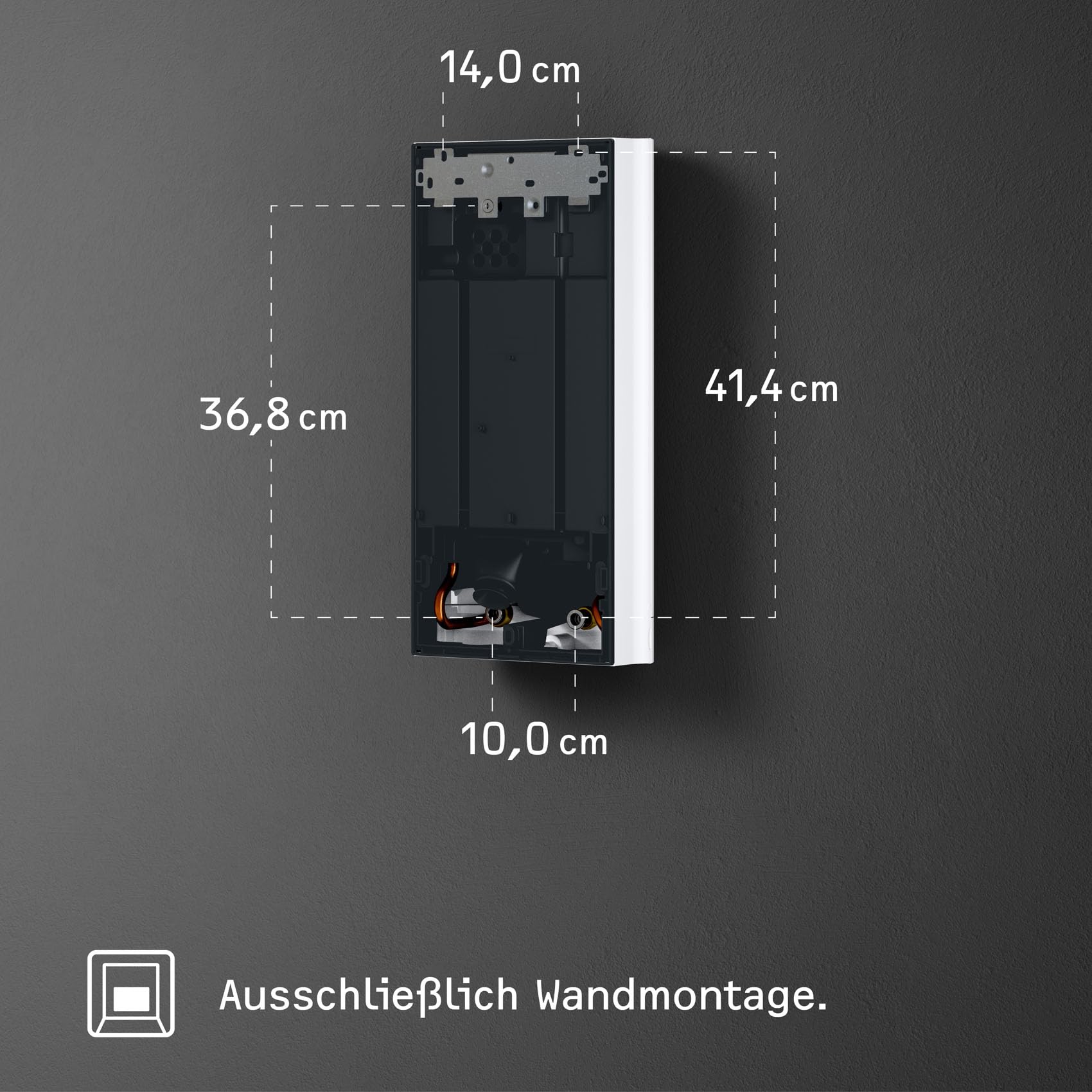 STIEBEL ELTRON Neueste Generation Elektronischer Durchlauferhitzer HDB-E 18/21/24 Trend, energiesparend dank 2i-Technologie, Wunschtemperatur einstellbar, 204209